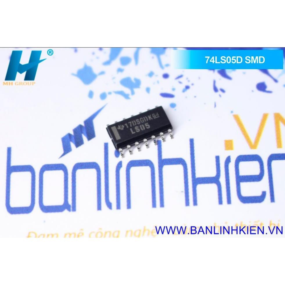 [Minh Hà] 74LS05 SOP14