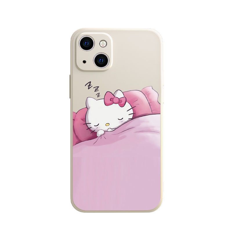 Ốp Điện Thoại Tpu Dẻo Họa Tiết HELLO KITTY Cho iPhone 11 12 13 pro max XS X XR XSMax 7 8 6 6s plus SE 2020