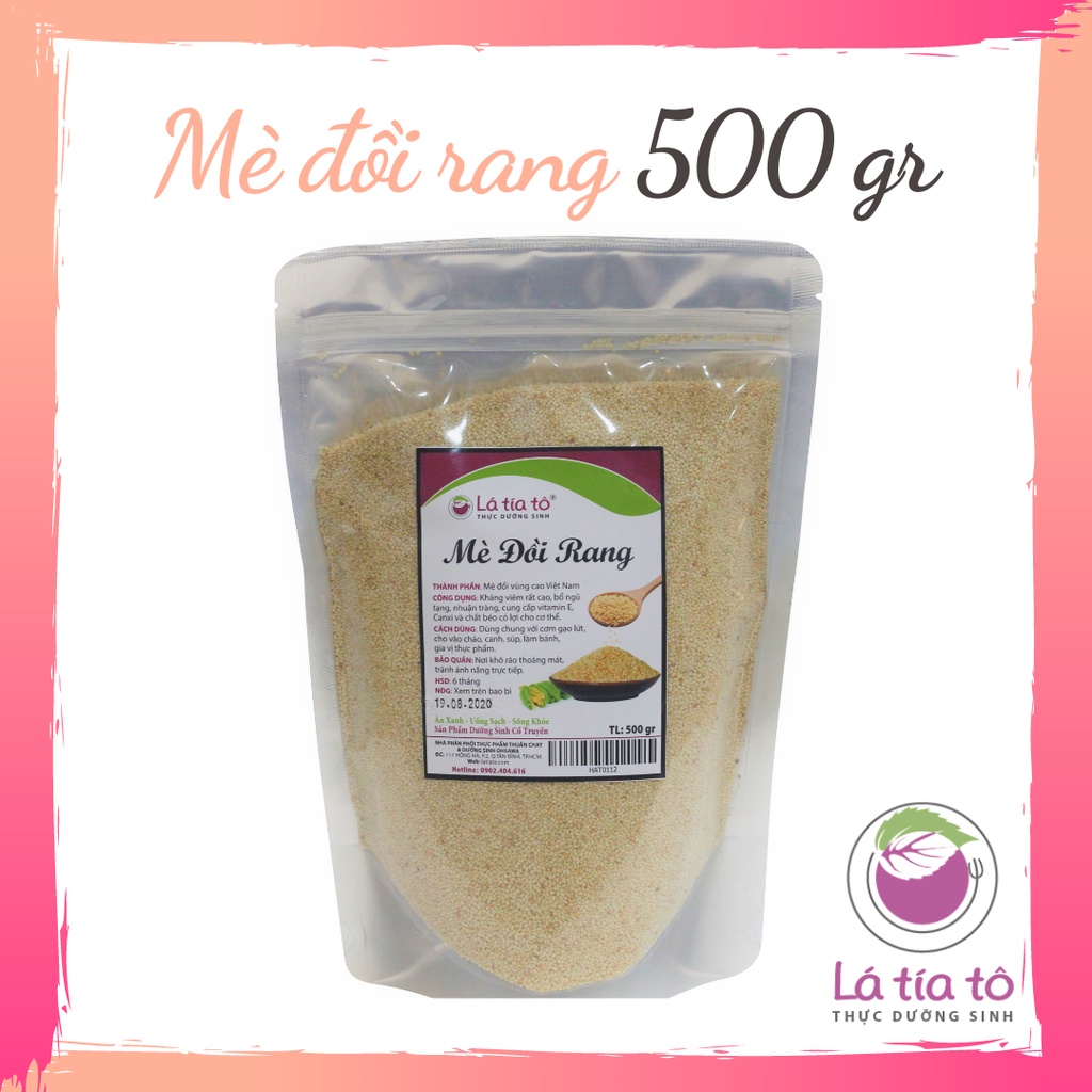 MÈ ĐỒI RANG 100GR TÂY BẮC HÀ GIANG - LÁ TÍA TÔ