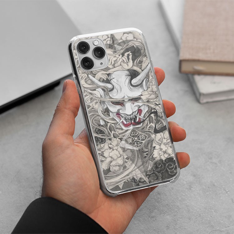 Ốp Hình Xăm Ốp Đẹp Đầu Quỷ Iphone 7/7Plus/8/8Plus/X/Xs/Xs Max/11/11 Promax/12/12 Promax NNN20120189