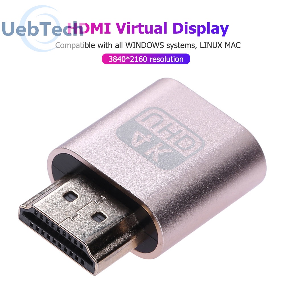 Thiết bị giả lập HDMI không đầu DDC EDID chuyên dụng cho Bitcoin Mining