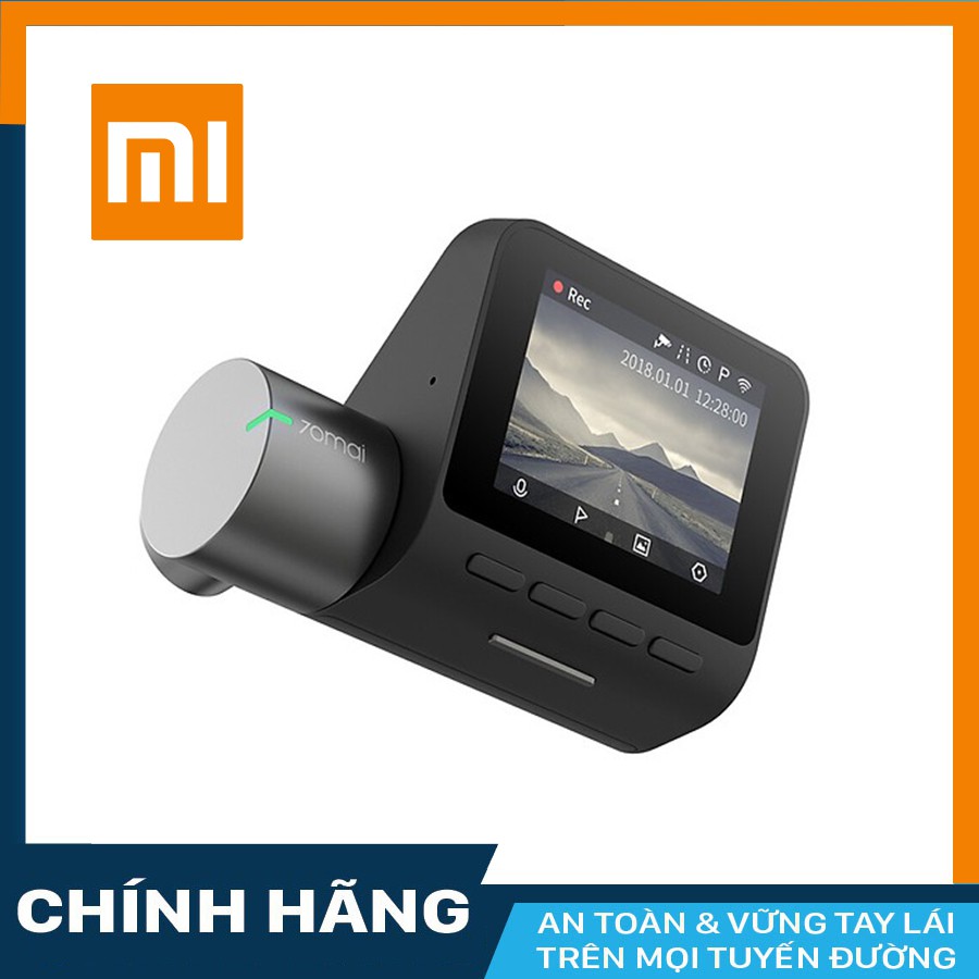 Camera Hành Trình Xiaomi 70Mai Pro (tiếng Anh) + GPS + thẻ nhớ 32GB Class 10