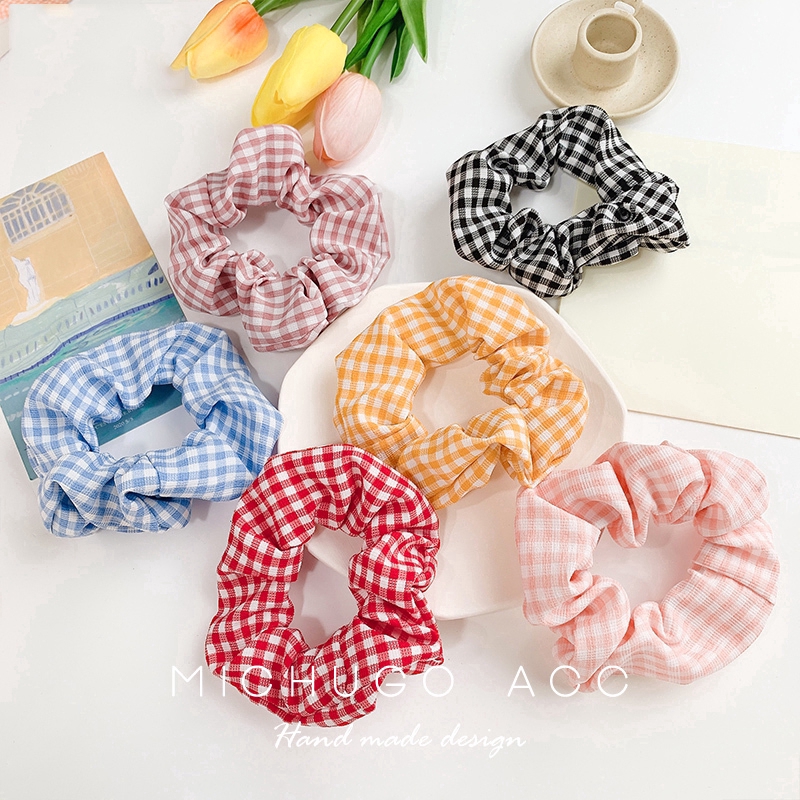 Dây Buộc Tóc Co Giãn Nhiều Màu Hợp Thời Trang Cho Nữ