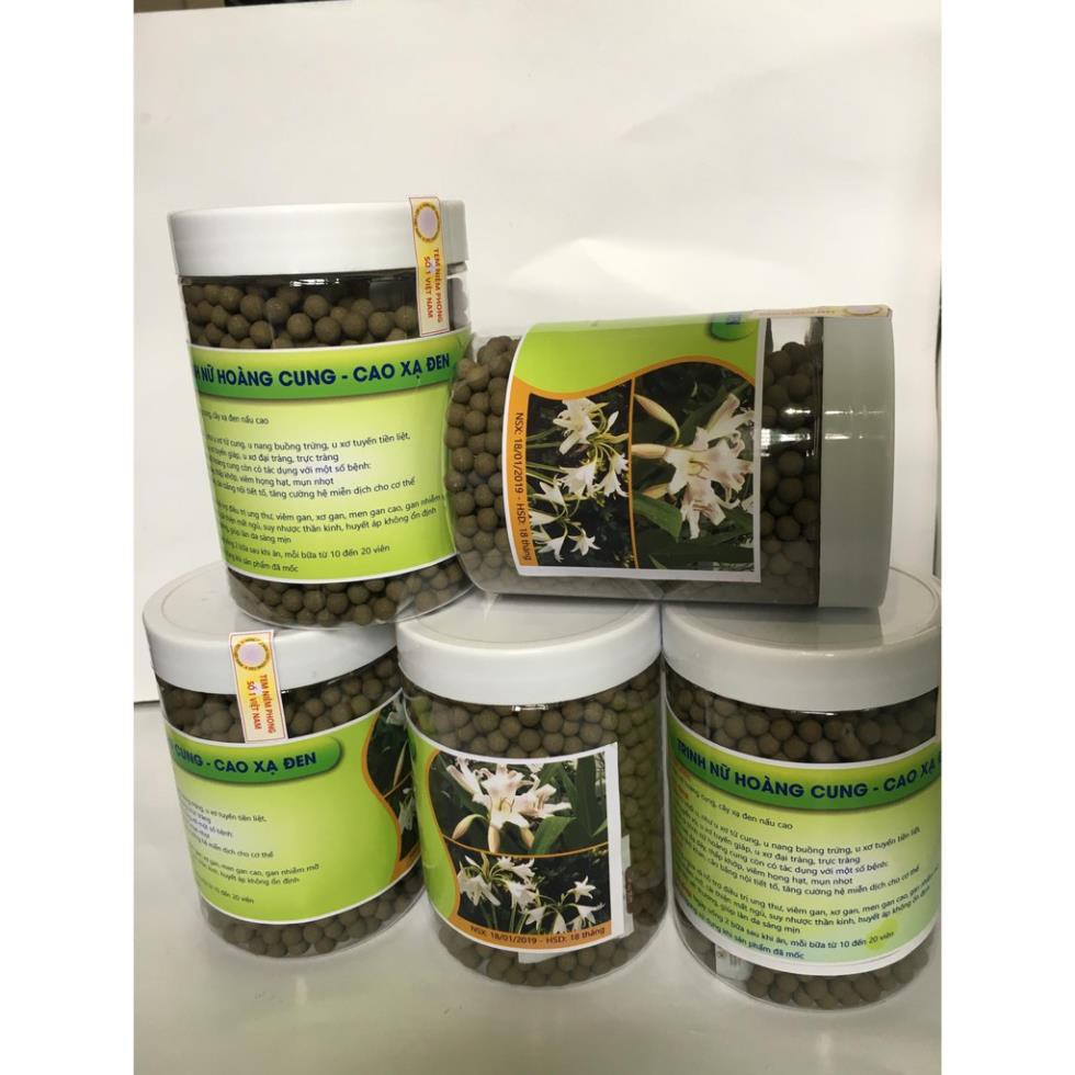 viên trinh nữ hoàng cung cao xạ đen ( hũ 500g) | BigBuy360 - bigbuy360.vn