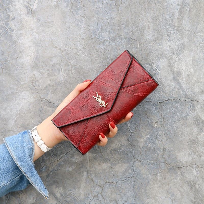 Ví Dài Gập Ba Đa Năng Phong Cách Âu Mỹ 2022