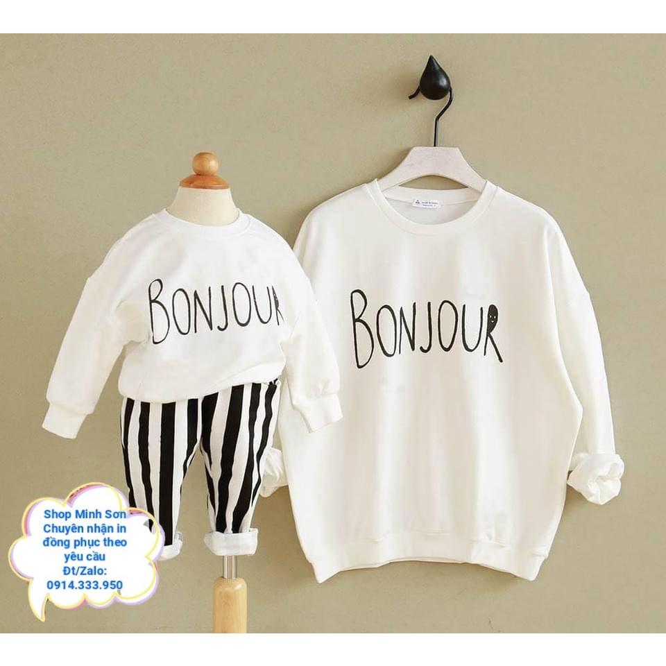 🏄‍♂️🏜🏄‍♂️ÁO NỈ GIA ĐÌNH SWEATER HELLO,GẤU NÂU,HOLIDAYS,FAMILY, ÁO NỈ ĐÔI  LOẠI 1 ĐỦ MÀU ĐỦ SIZE