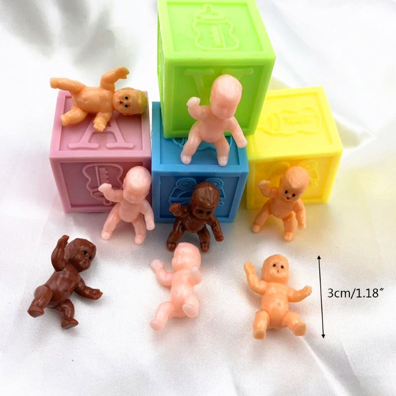 Mô Hình Em Bé WMMB 3cm 1 2 Trang Trí Tiểu Cảnh