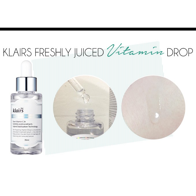 Tinh chất Serum Klairs Freshly Juiced Vitamin Drop