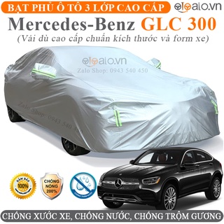 Bạt trùm che phủ dành cho xe Mercedes Benz GLC 300 vải dù oxford 3 lớp cao cấp - OTOALO