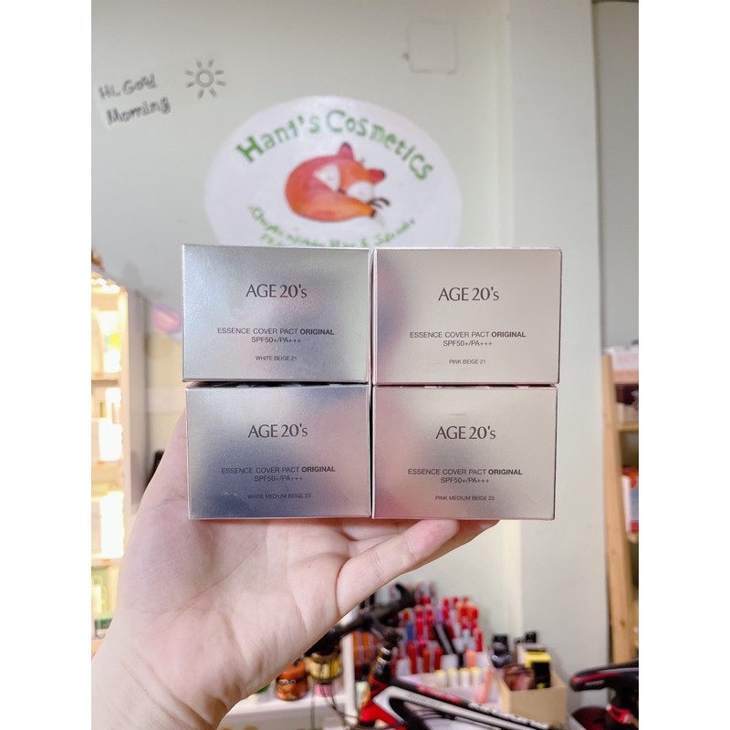 Phấn Lạnh Age20's Essence Cover Pact Original SPF 50+ PA+++ | BigBuy360 - bigbuy360.vn
