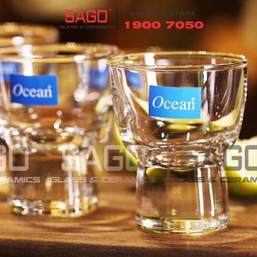 Ly Thủy Tinh Ocean Haiku Shot 60ml | B17202 , Nhập Khẩu Thái Lan
