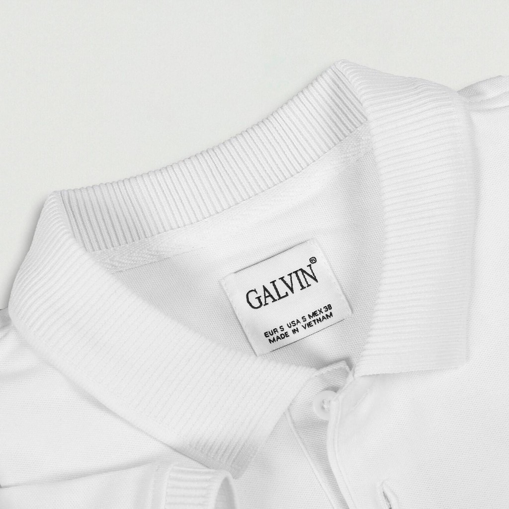 Áo polo nam Galvin cổ dệt bo len,áo thun nam có cổ tay lỡ công sở | BigBuy360 - bigbuy360.vn