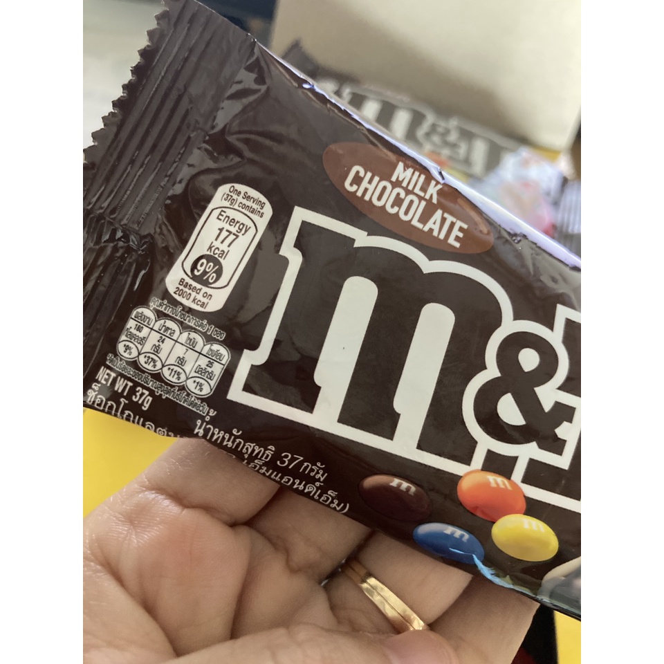 Combo 5 Túi Kẹo Socola M&m's 37gram/date năm 2023