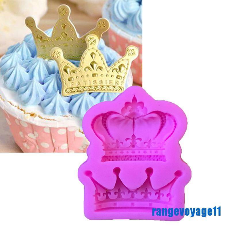 Vương Miện Silicone 3D Phong Cách Công Chúa