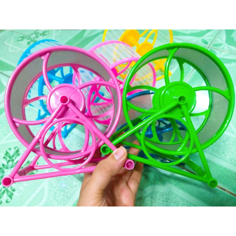 Wheel nhựa 12cm cho hamster