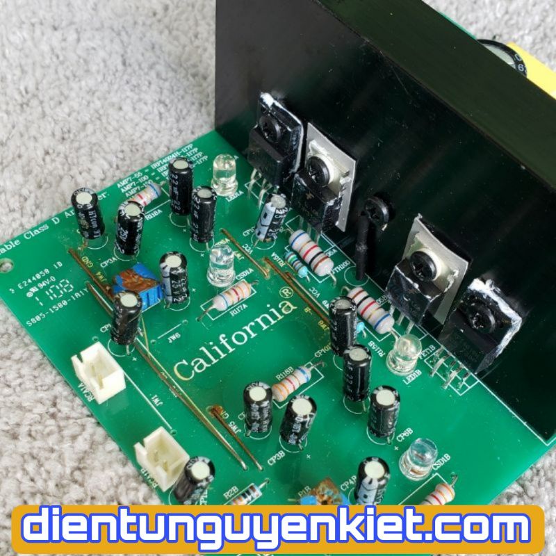Mạch công suất Class D California 250w x 2 IRS2092S