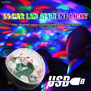 Đèn Sân Khấu Mini Xoay Tự Động 4w Rgb Bằng Thép Không Gỉ