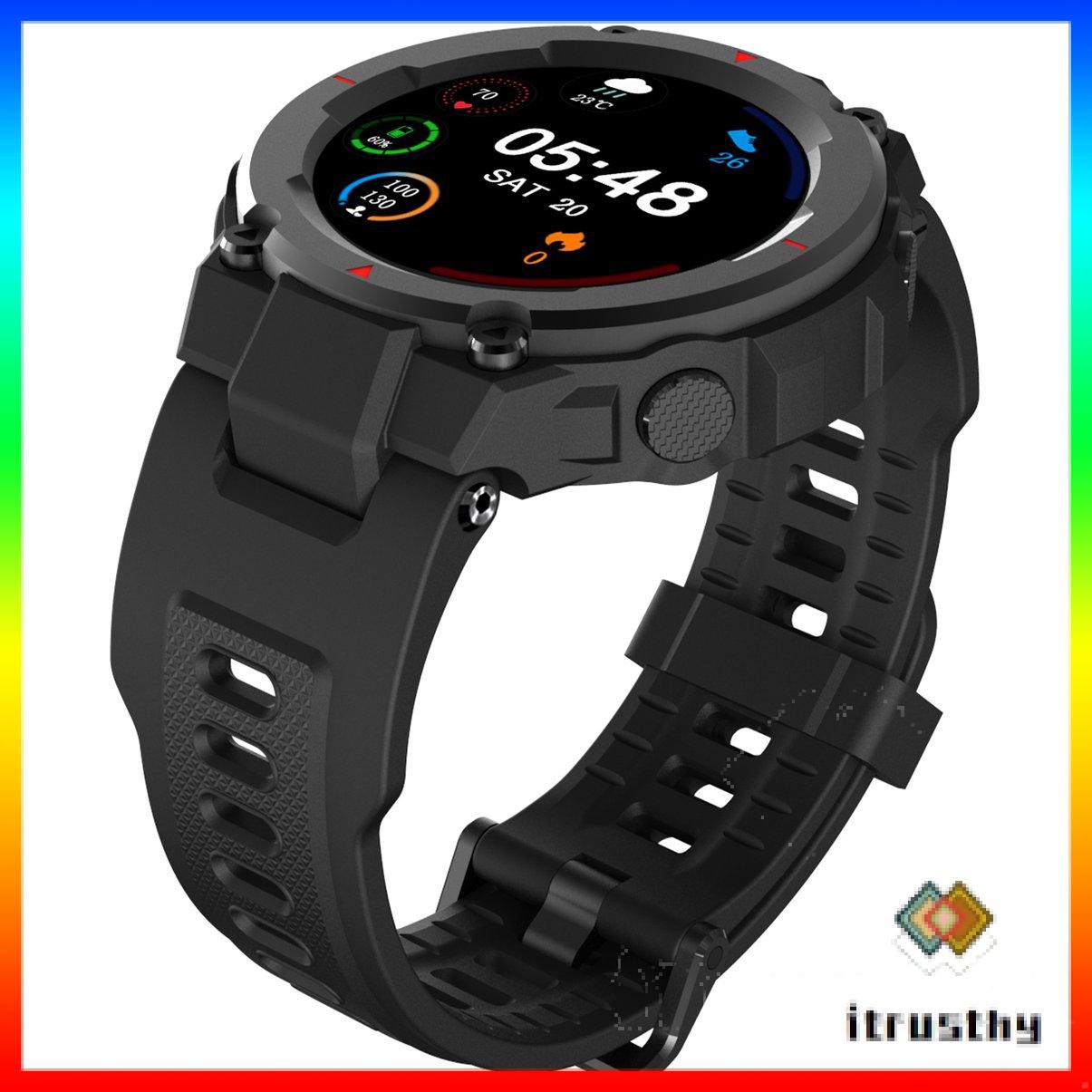 Đồng Hồ Thông Minh Thể Thao Chống Nước Hỗ Trợ Theo Dõi Nhịp Tim 1 / 3