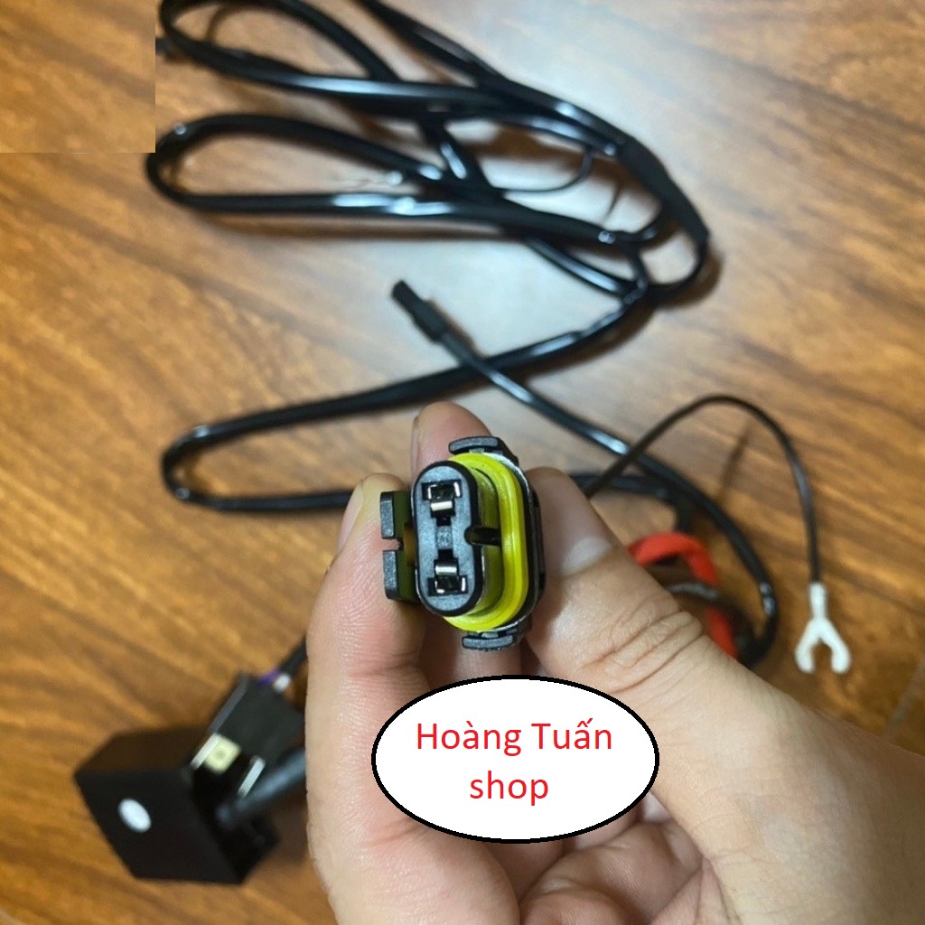 Dây Giật H4 bộ 2 dây giật pha cos cho bóng đèn Xenon H4 bộ dây Relay H4 chuyên cho thợ độ đèn