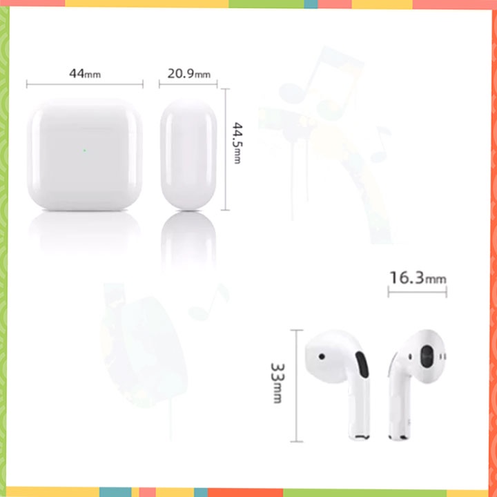 Tai nghe không dây Pro4 bluetooth 5.0 tự động kết nối, phù hợp với mọi điện thoại