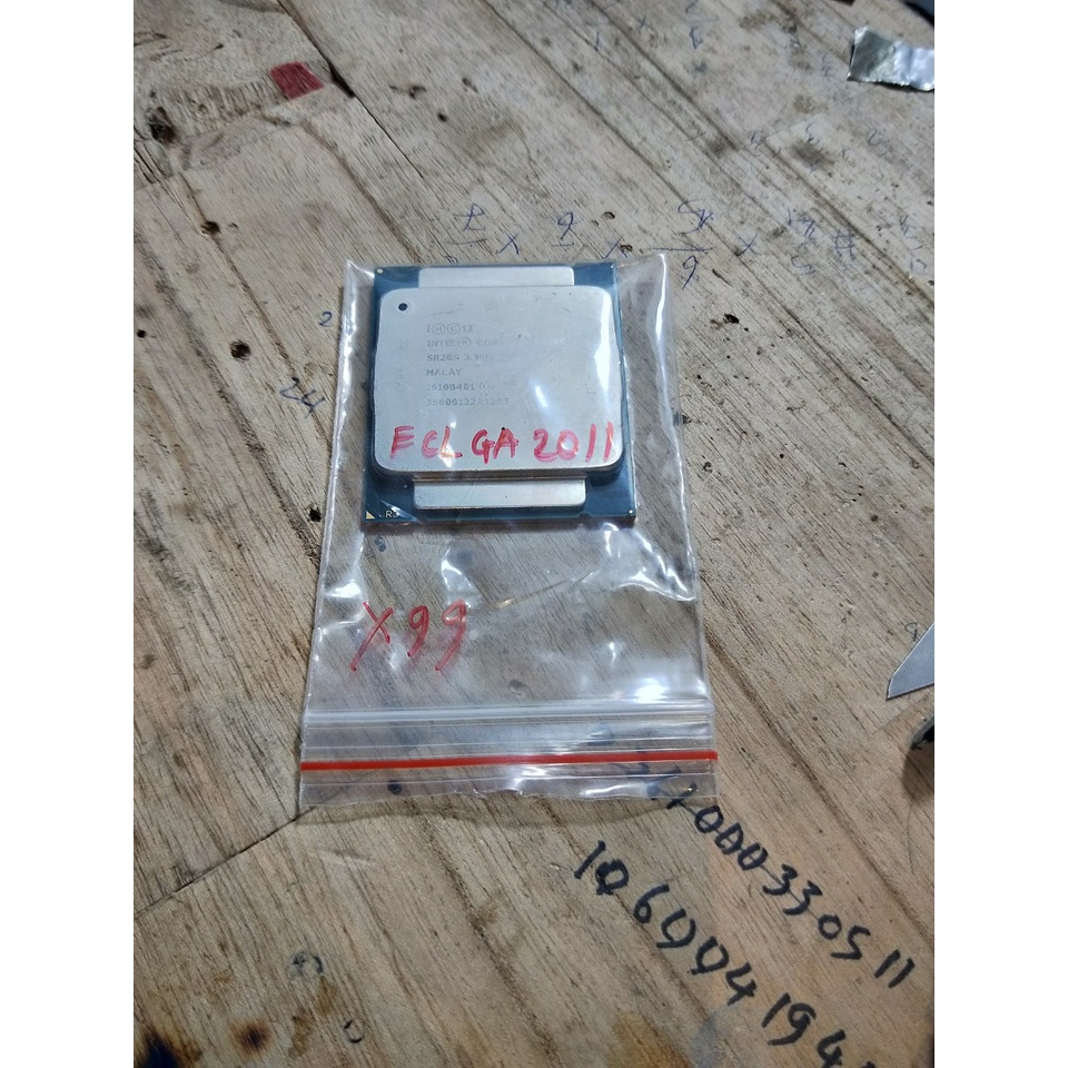 Bộ vi xử lý CPU Intel Core I7-5820K 3.3GHz socket LGA2011-v3 chạy main X99....CPU chuyên render, dựng phim