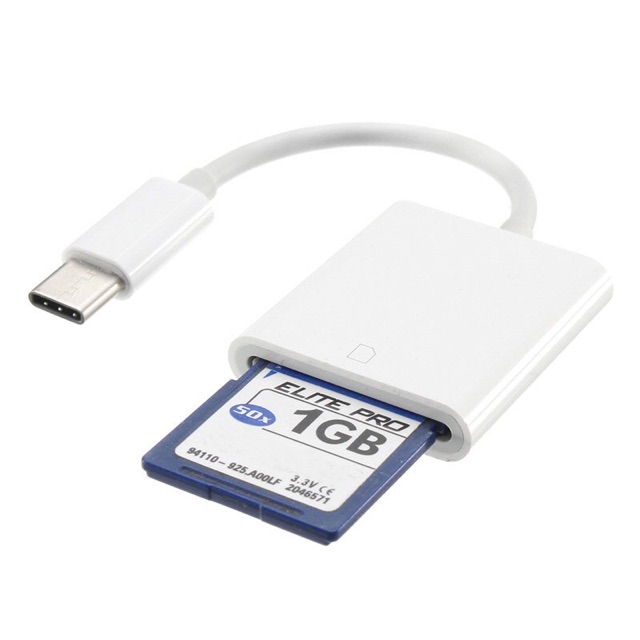 Cáp Đọc Thẻ SD cho iPad Pro Type C to SD Card