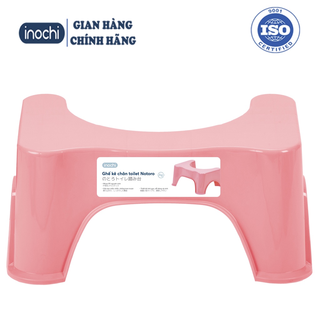 Ghế kê chân bồn cầu Notoro INOCHI giúp thoải mái và bảo vệ sức khỏe vệ sinh đúng cách, tiêu chuẩn Nhật Bản