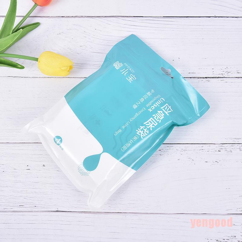 Bộ 4 Túi Đi Tiểu Dùng Một Lần Tiện Lợi Khi Đi Vệ Sinh