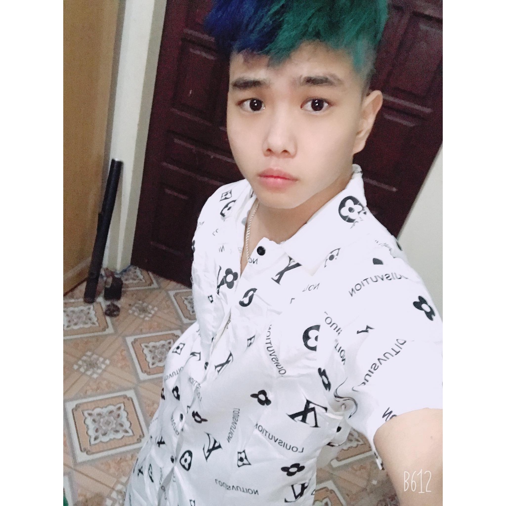 ❤ MUA NHANH KẺO LỠ ❤ Bộ Quần Áo Pizama LV Nam Chất Liệu Kate Thái Cực Hot NEW