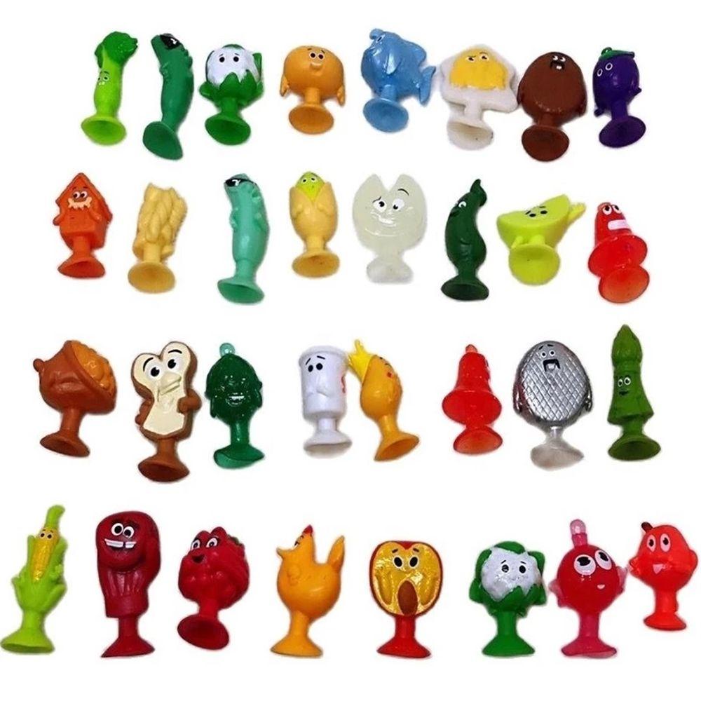 Set 20 Đồ Chơi Con Rối Hoạt Hình Rau Củ Quả Có Giác Hút Dành Cho Trẻ Em