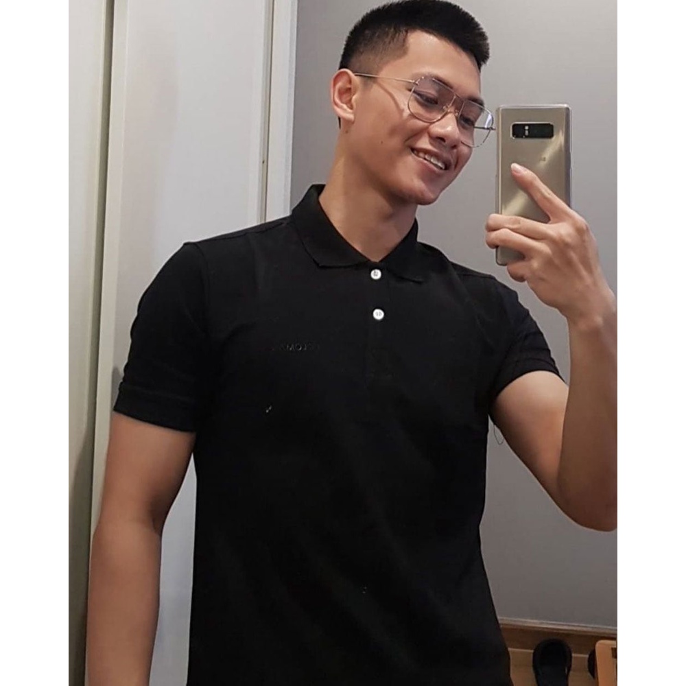 Áo thun polo nam, áo trung niên cổ bẻ BASIC CVC cá sấu cao cấp thoáng mát - KO FashionStore