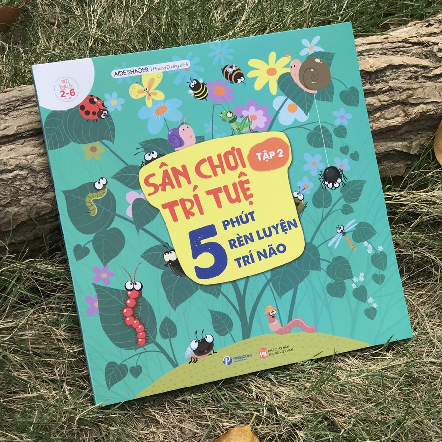 Sách - Sân Chơi Trí Tuệ - 5 Phút Rèn Luyện Trí Não - Combo 4 cuốn (2-6 tuổi)