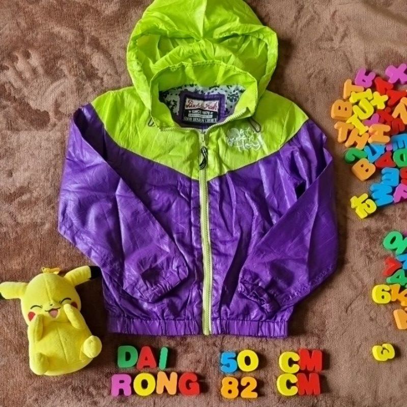 Áo khoác gió 2 lớp size 130