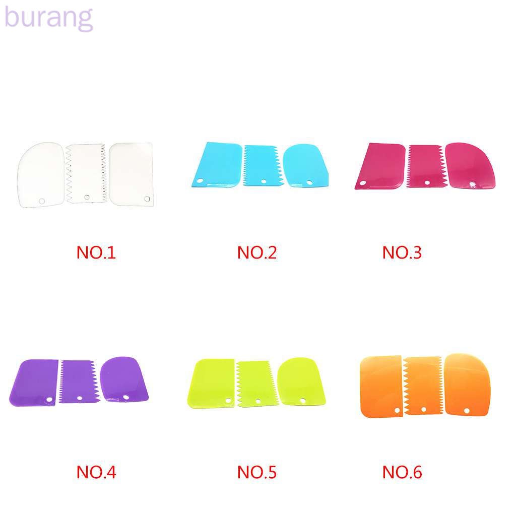 Set 3 dụng cụ làm bánh bằng nhựa sử dụng đa năng tiện lợi
