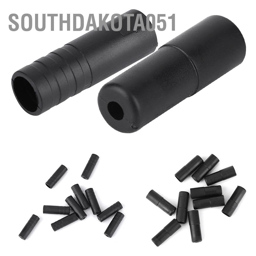 Southdakota051 10PCS 4mm 5mm Plastic Shift Brake Cable End Tip Cap Bike Shifter Accessory