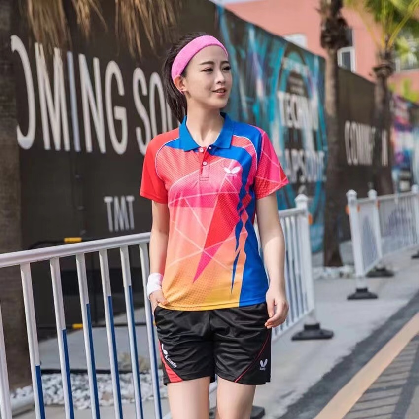 Bộ Đồ Thể Thao Bóng Bàn Nhanh Khô Cho Nam Và Nữ