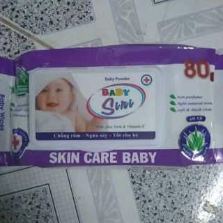 1 bịch khăn ướt 80 tờ