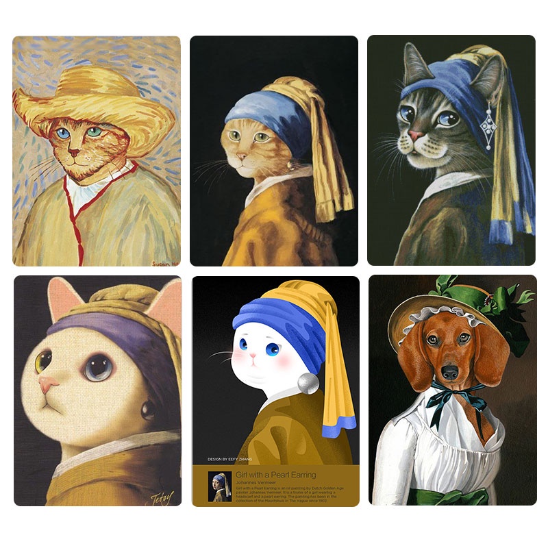 Bộ Dụng Cụ Làm Tranh Đính Đá 5D DIY Họa Tiết Chú Mèo Độc Đáo Kích Thước 30x40cm Dùng Trang Trí Nhà Đẹp Mắt