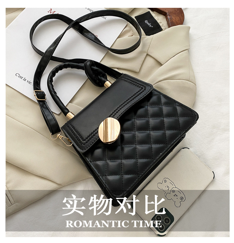 Túi Xách JASMIN NOIR Dập Họa Tiết Caro Thời Trang Thanh Lịch Cho Nữ