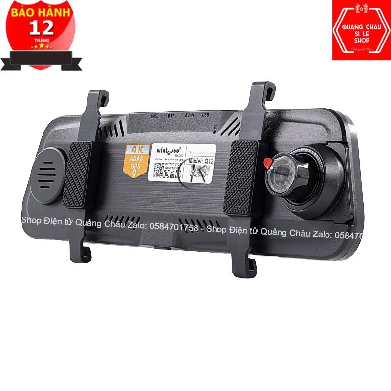 ⚡️ Camera hành trình gương T11-Wintosee Hình ảnh 4k- Cam sau 3.0 mpx Màn hình rộng-siêu nét full HD+