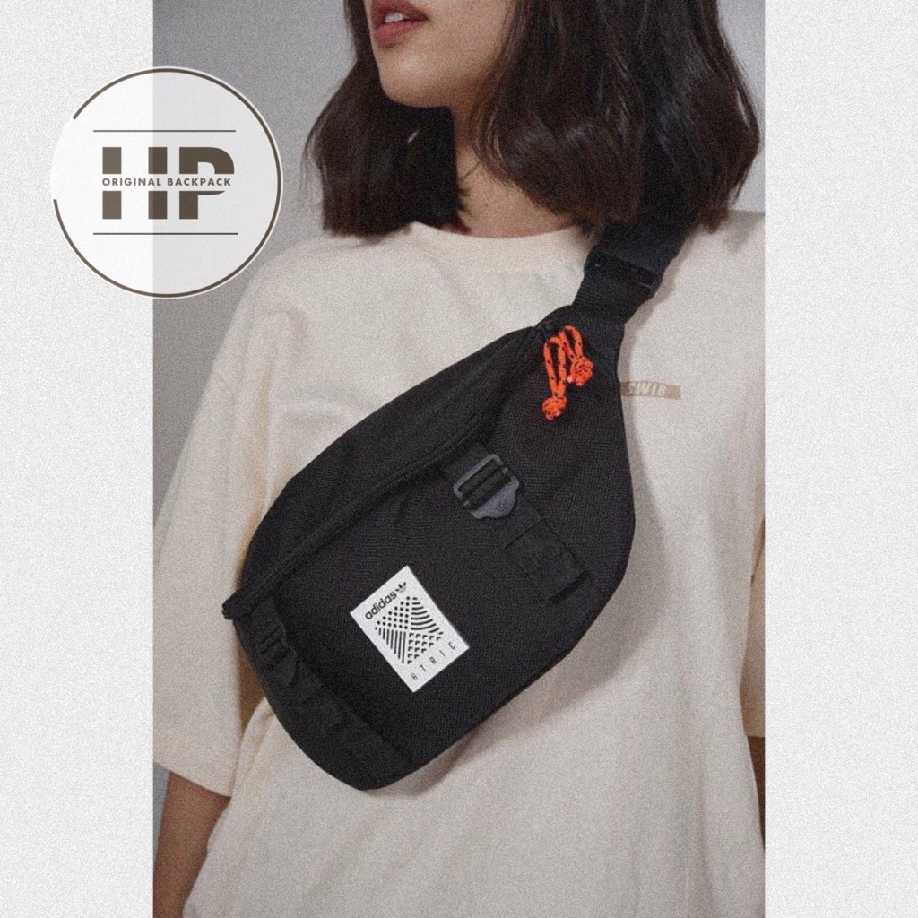 [Mã SKAMA8 giảm 8% đơn 300K] Túi Đeo Chéo Nam Nữ Thời Trang BumBag Black DH3261 - ST1814 (Hàng Xịn) | BigBuy360 - bigbuy360.vn