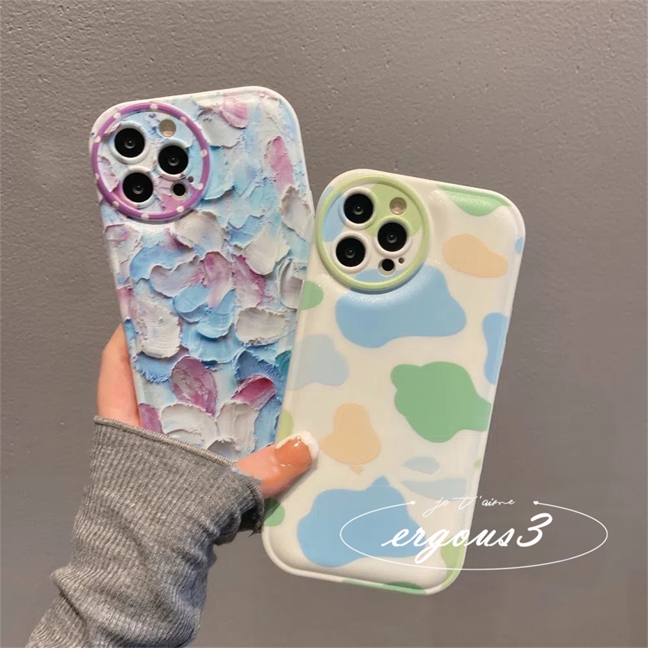 Ốp Điện Thoại Dẻo Họa Tiết Phong Cách Graffiti Nhiều Màu Độc Đáo Cho iPhone 14 13 12 11 Pro Max SE2020 X XR Xs Max 7 8 Plus