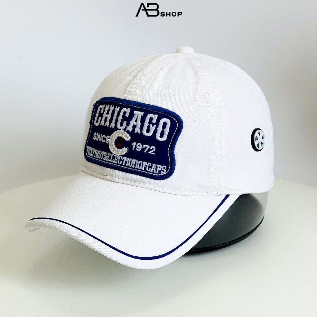 Mũ Lưỡi Trai Nam Kaki Jean Xanh Chicago Thời Trang Xuất Hàn AB-30009