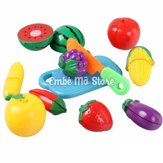 Đồ chơi mô hình trái cây cắt cho bé - embé mỡ