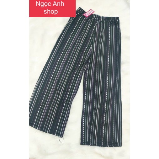 Quần dài ống rộng thun xốp loại 1
