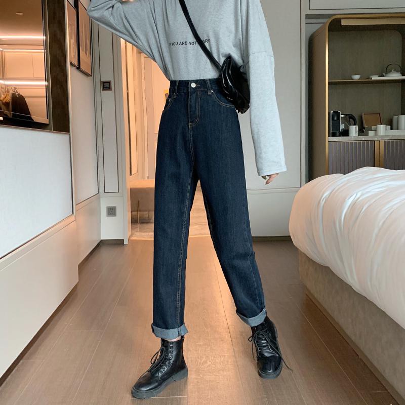 [Size M] Quần jeans nữ baggy Ulzzang Quảng Châu QDJ22