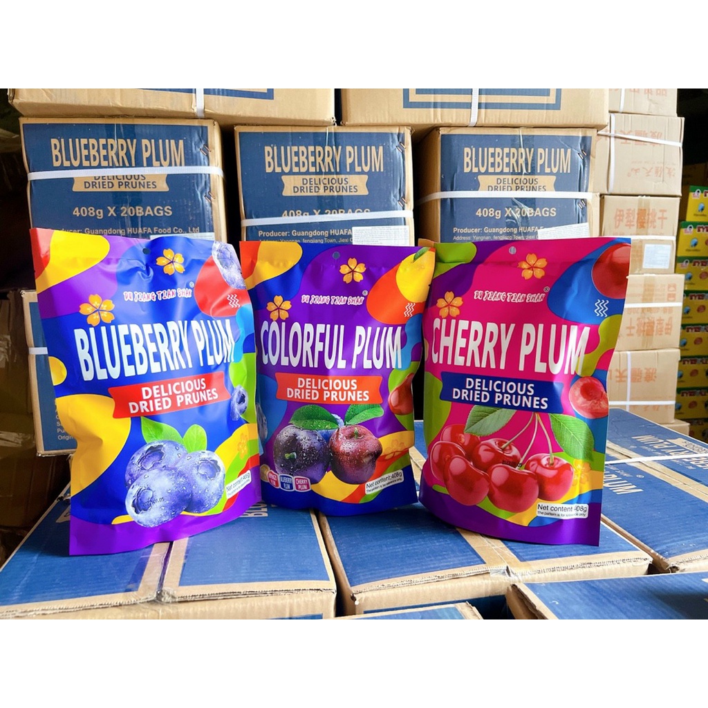 2 GÓI Ô MAI CHERRY, VIỆT QUẤT MIX ĐỦ VỊ