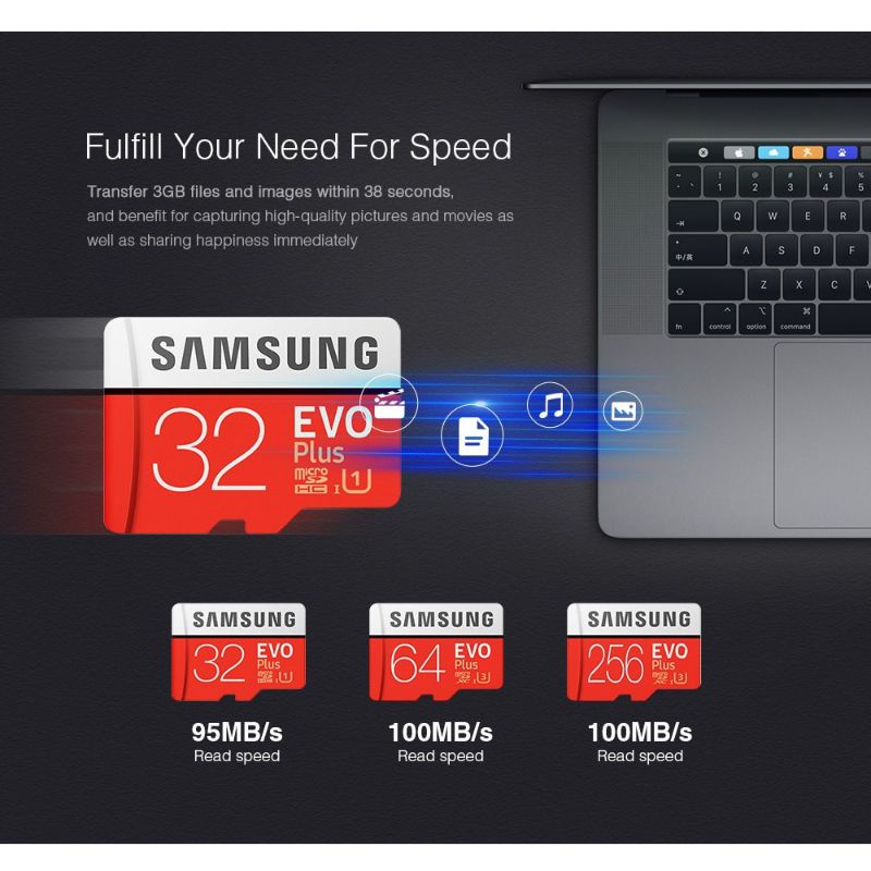 Thẻ nhớ Samsung U3 Chính hãng 64GB