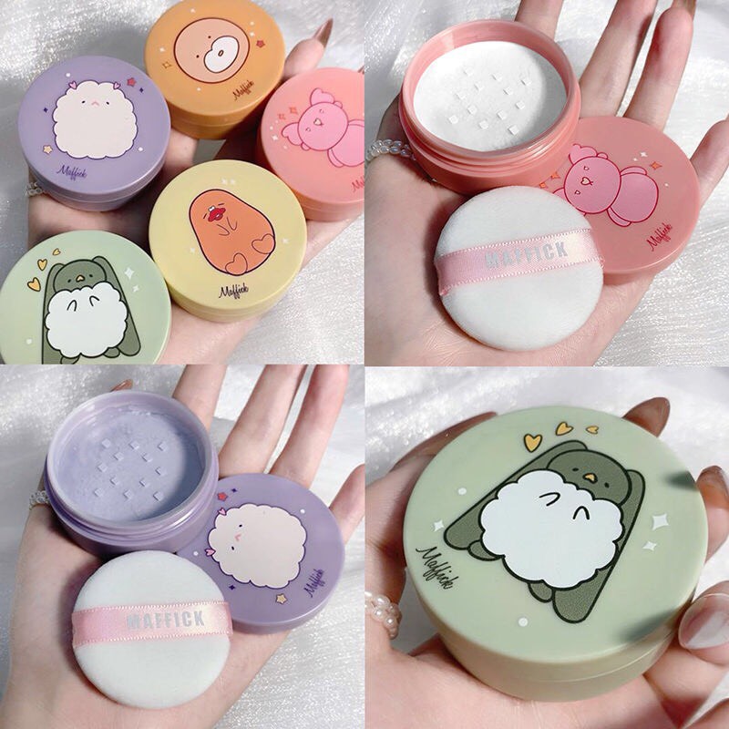 Phấn phủ bột GOGO TALES Koi Play Lotus Loose Powder gogotales MAFFICK Fantansy Forest Friends Club MAFI38 GT278 GOGO119