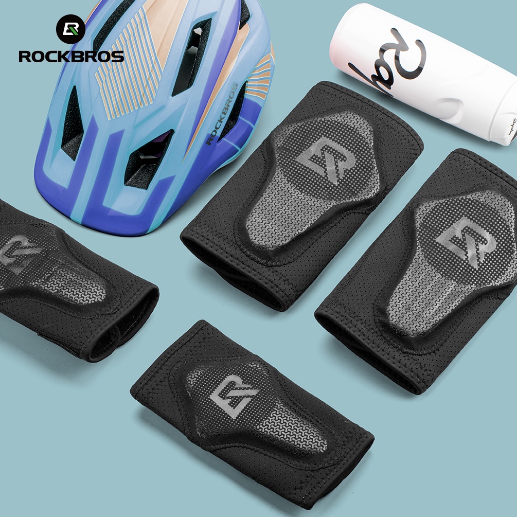 Rockbros Băng Đeo Bảo Vệ Khuỷu Tay Đầu Gối EVA An Toàn Cho Bé Khi Chơi Thể Thao / Trượt Tuyết